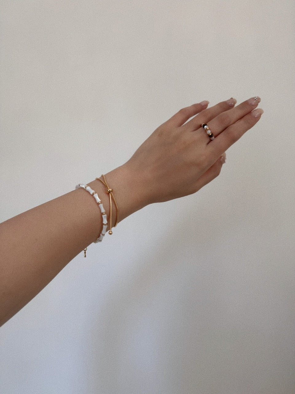 Bamboo Trochus Bracelet