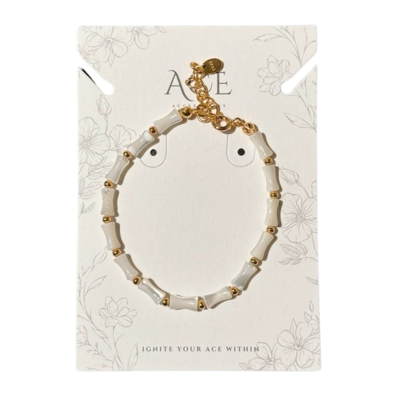 Bamboo Trochus Bracelet