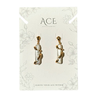 Embrace Baroque Pearl Earrings